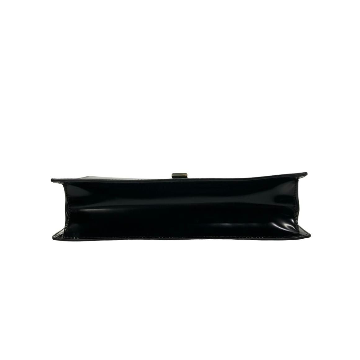 Gucci Handbag Enamel Black — view 4