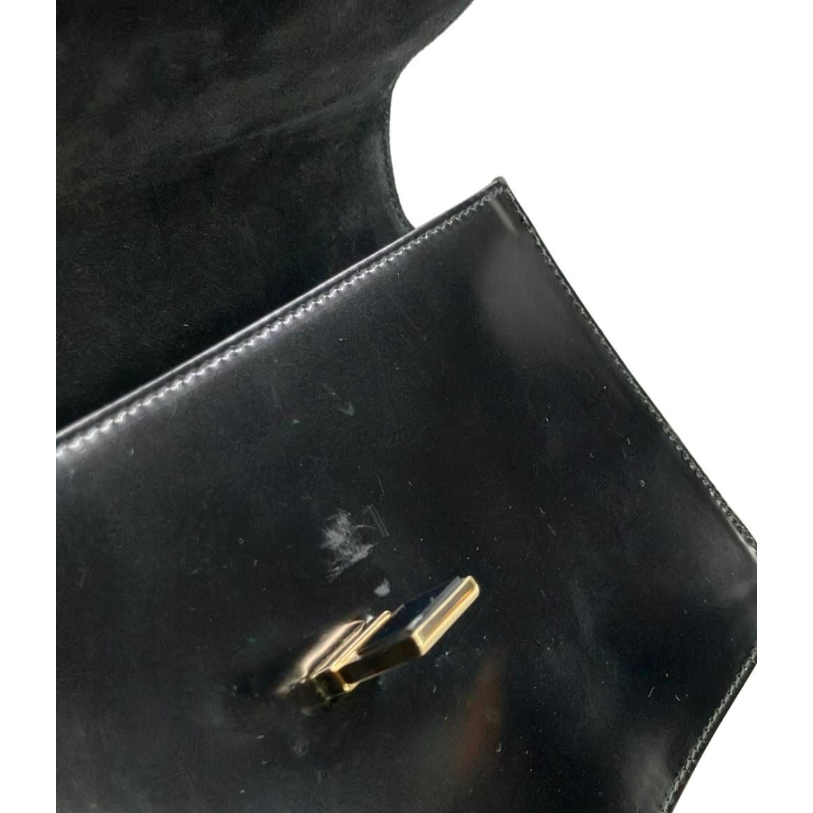 Gucci Handbag Enamel Black — view 9
