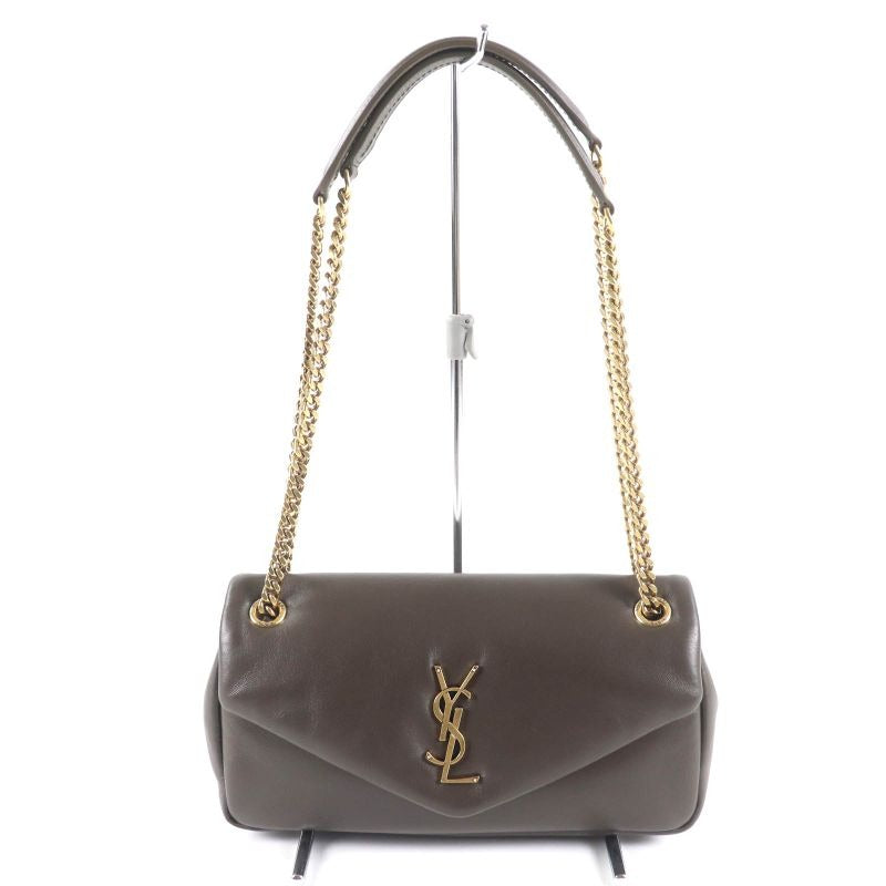 Saint Laurent Paris Calypso Light Musk YSL Lamb Skin Chain Shoulder Bag