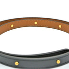 Hermes Belt Pop H Courte 15 80 cm Black Gold Hardware — view 8