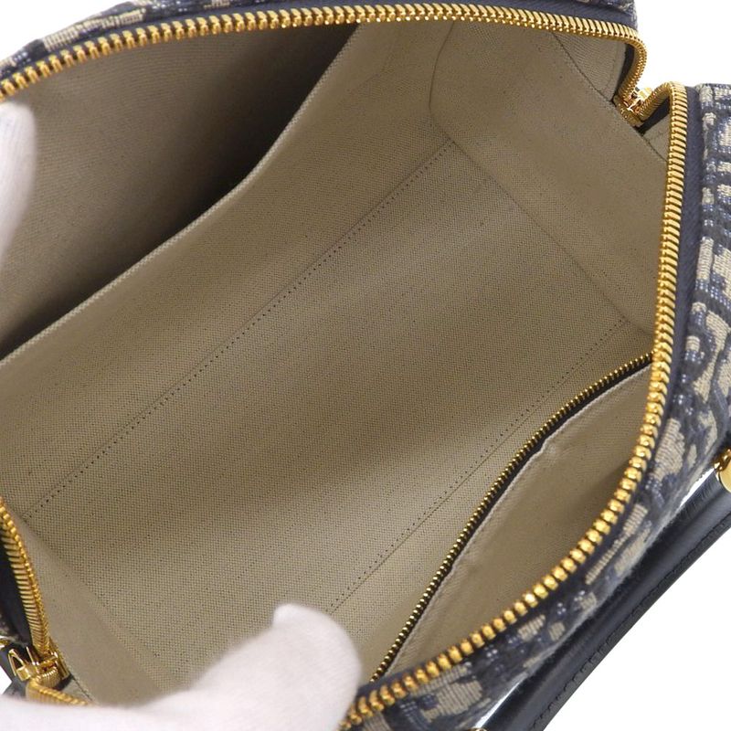Dior Trotter Oblique 2-Way Boston Bag Shoulder — view 7