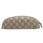 Gucci GG Supreme Beige Blue Donald Duck Disney Collaboration Pencil Case — view 3