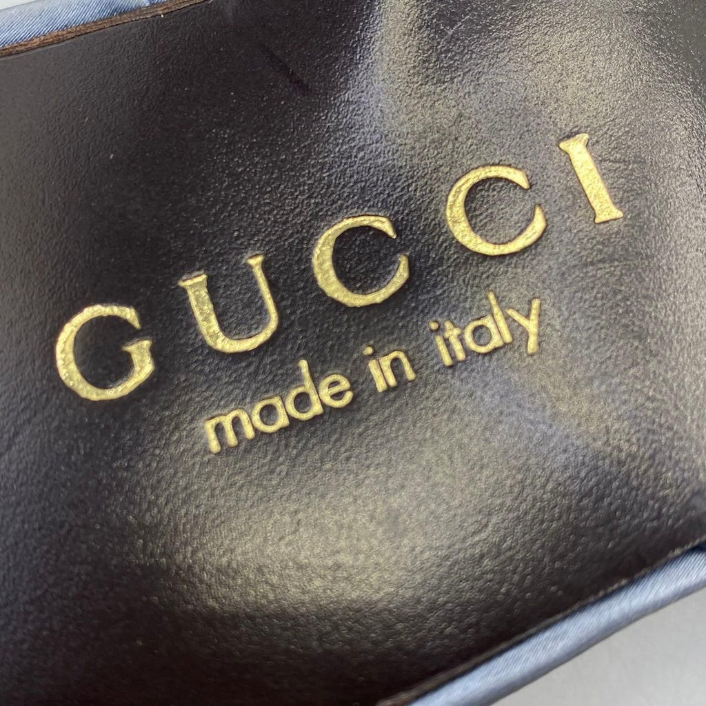 Gucci Sandals Strap Flat Blue 37 — view 7