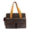 Louis Vuitton Multiplicity Monogram Leather Brown Light Handbag Gold