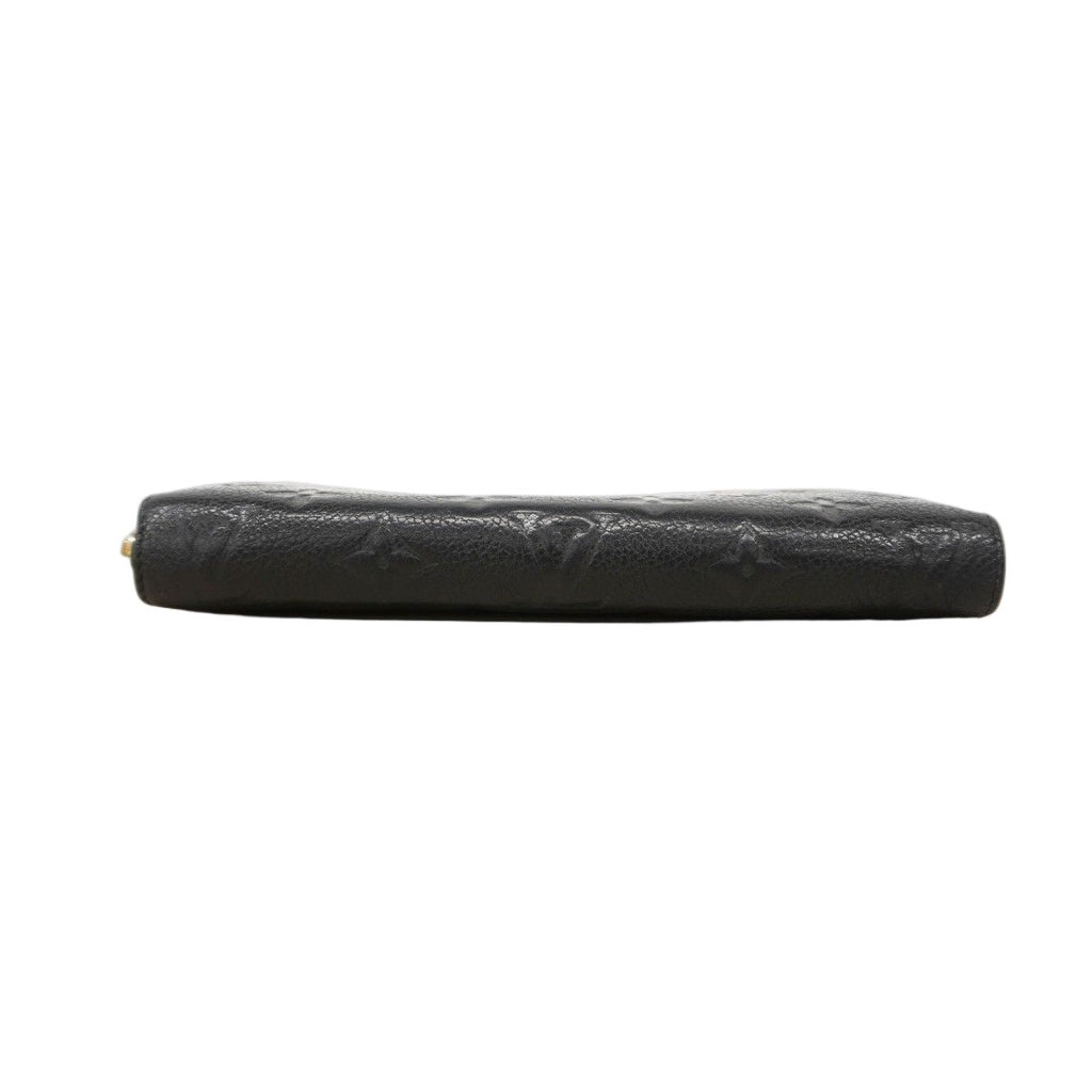 Louis Vuitton Wallet Monogram Empreinte Zippy Noir — view 2
