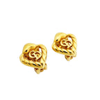 Dior Earrings CD Logo Gold Plated — view 2