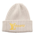 Louis Vuitton Knit Cap LV Birds Wool Vine
