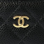 Chanel Card Case Porte-Cartes Classic Black — view 9
