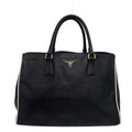 Prada Super Saffiano Leather Black Tote