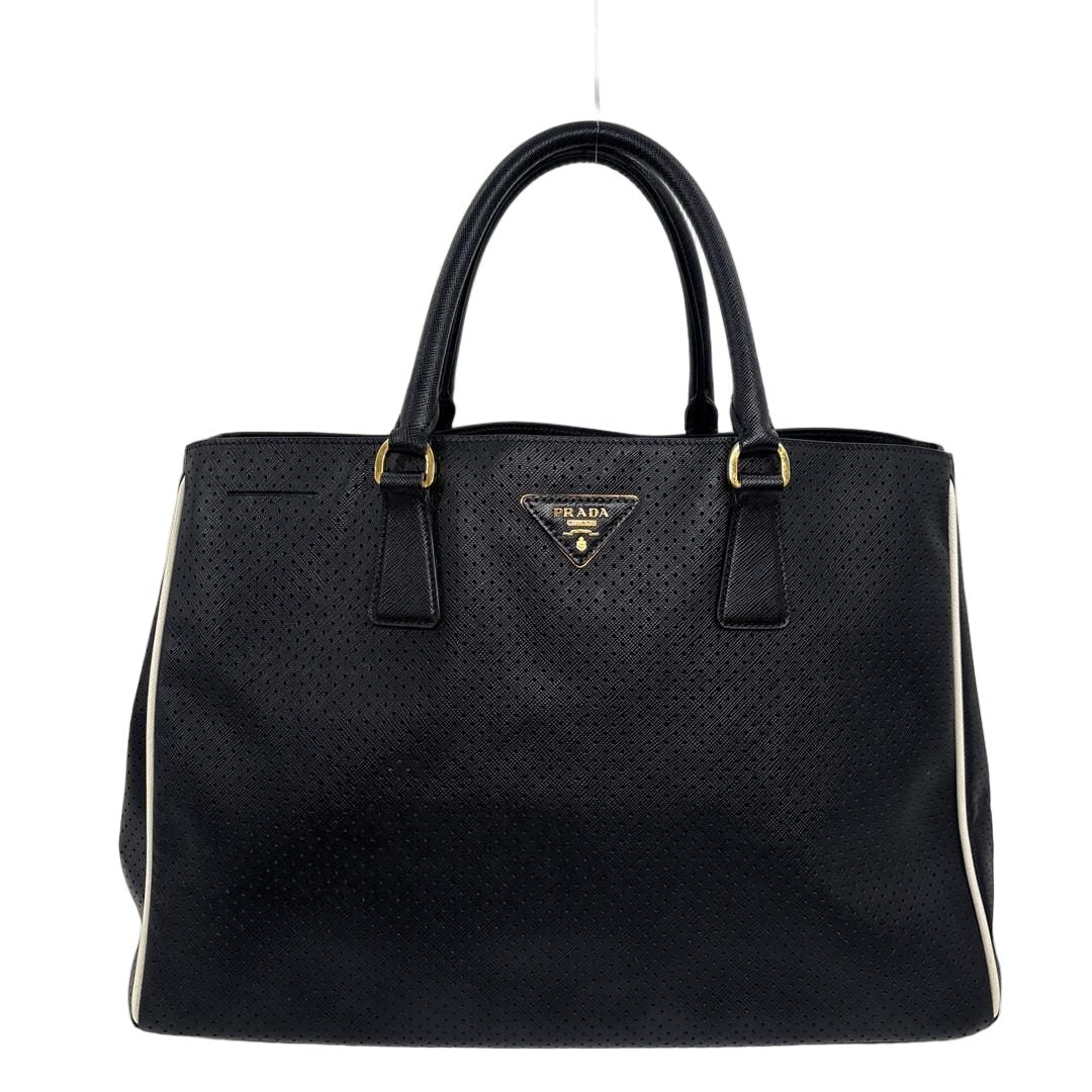 Prada Super Saffiano Leather Black Tote