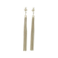 Saint Laurent Earrings Gold