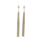 Saint Laurent Earrings Gold
