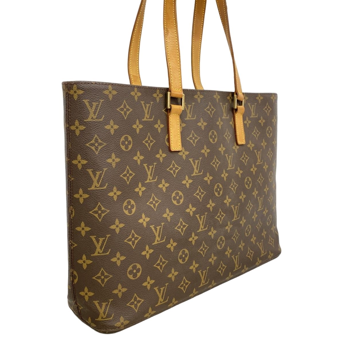 Louis Vuitton Tote Monogram Luco Brown — view 2