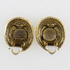 Chanel Coco Mark Vintage Gold Plated 14.0 g Earrings — view 5