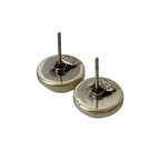 Chanel Vintage Coco Mark Motif Plated Earrings Accessories 00T — view 6