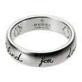 Gucci Ring Blinds for Love Argento