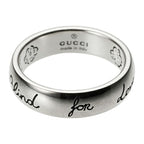 Gucci Ring Blinds for Love Argento