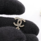 Chanel Earrings CC Logo Perfume Bottle — view 6