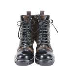 Louis Vuitton Monogram Star Trail Line Ankle Boots Leather Shoes — view 2
