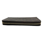 Louis Vuitton Monogram Round Zipper Fuchsia Long Wallet — view 6
