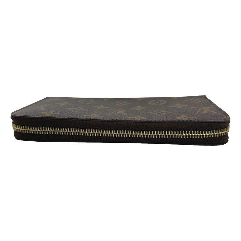 Louis Vuitton Monogram Round Zipper Fuchsia Long Wallet — view 6