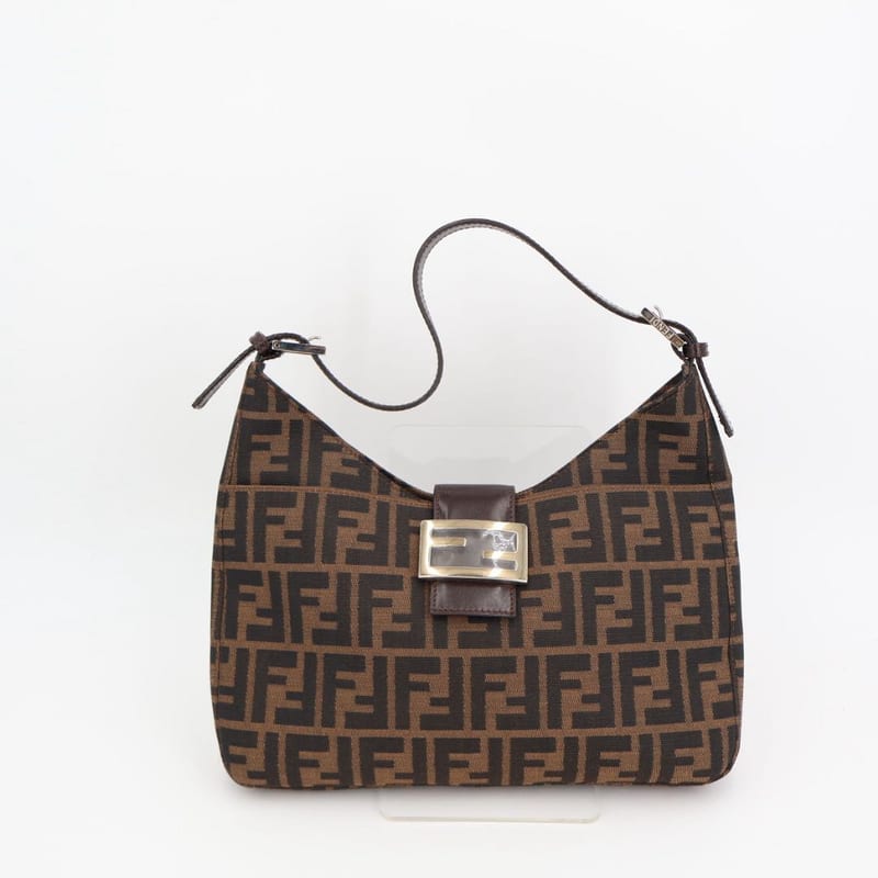 Fendi Zucca One Shoulder Bag 26569 Canvas — view 2