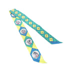 Hermes Collier ET Chiens Twilly Plume Tee Scarf