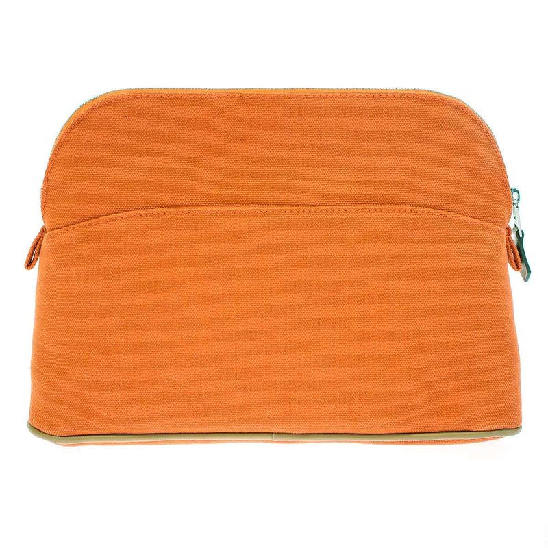 Hermes Bolide Pouch MM Canvas Orange — view 2