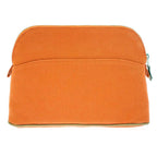 Hermes Bolide Pouch MM Canvas Orange — view 2