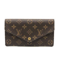 Louis Vuitton Long Wallet Portefeuille Jeanne Monogram Canvas Rose