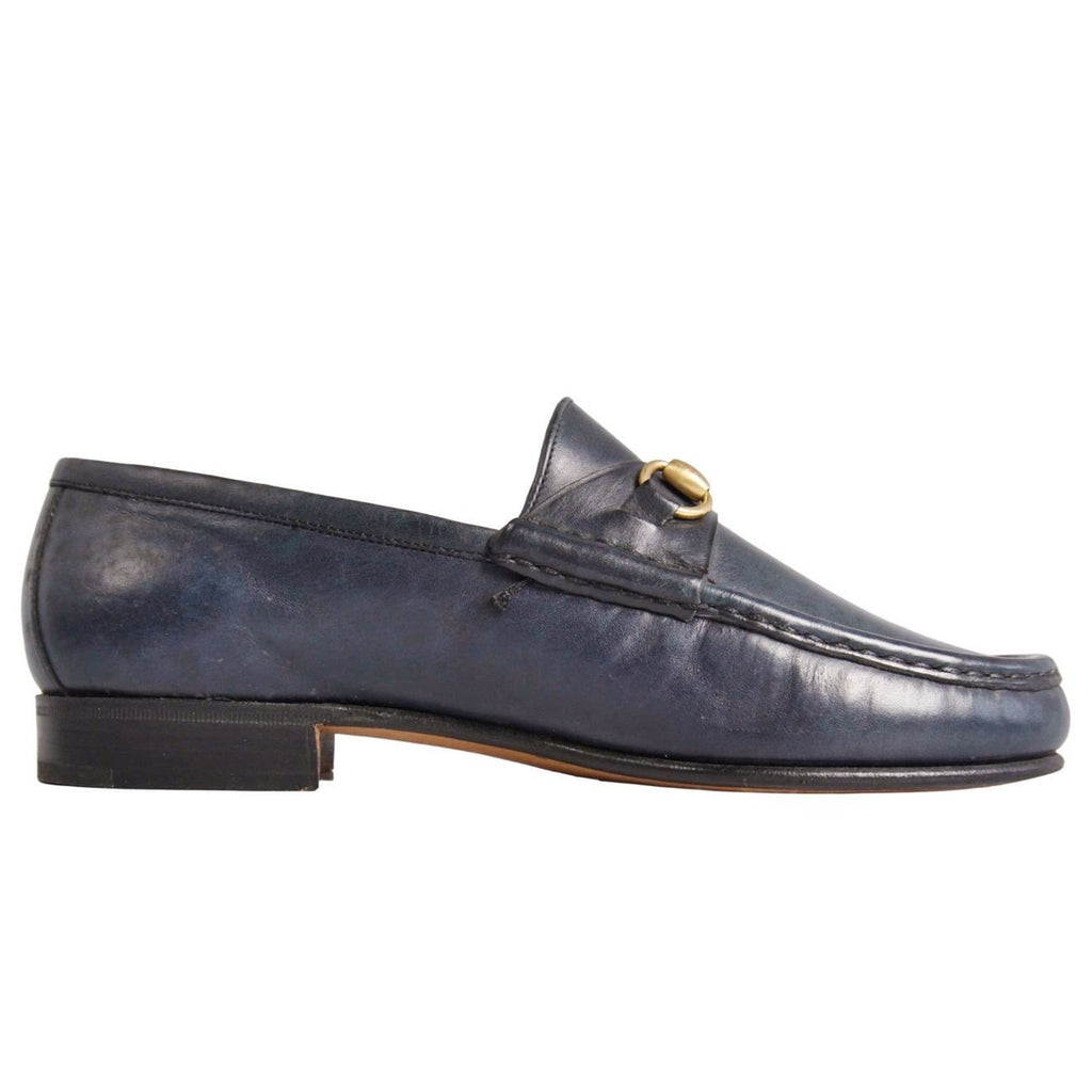 Gucci Vintage Loafers Moccasins Horsebits Leather — view 6