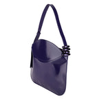Bottega Veneta Handbag Leather Shoulder Bag Purple — view 4