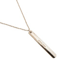Tiffany & Co Necklace Narrow Bar Silver — view 2