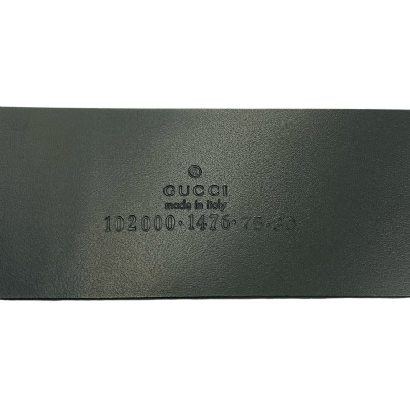 Gucci GG Logo Suede Leather Belt Light Beige Size 75 — view 4