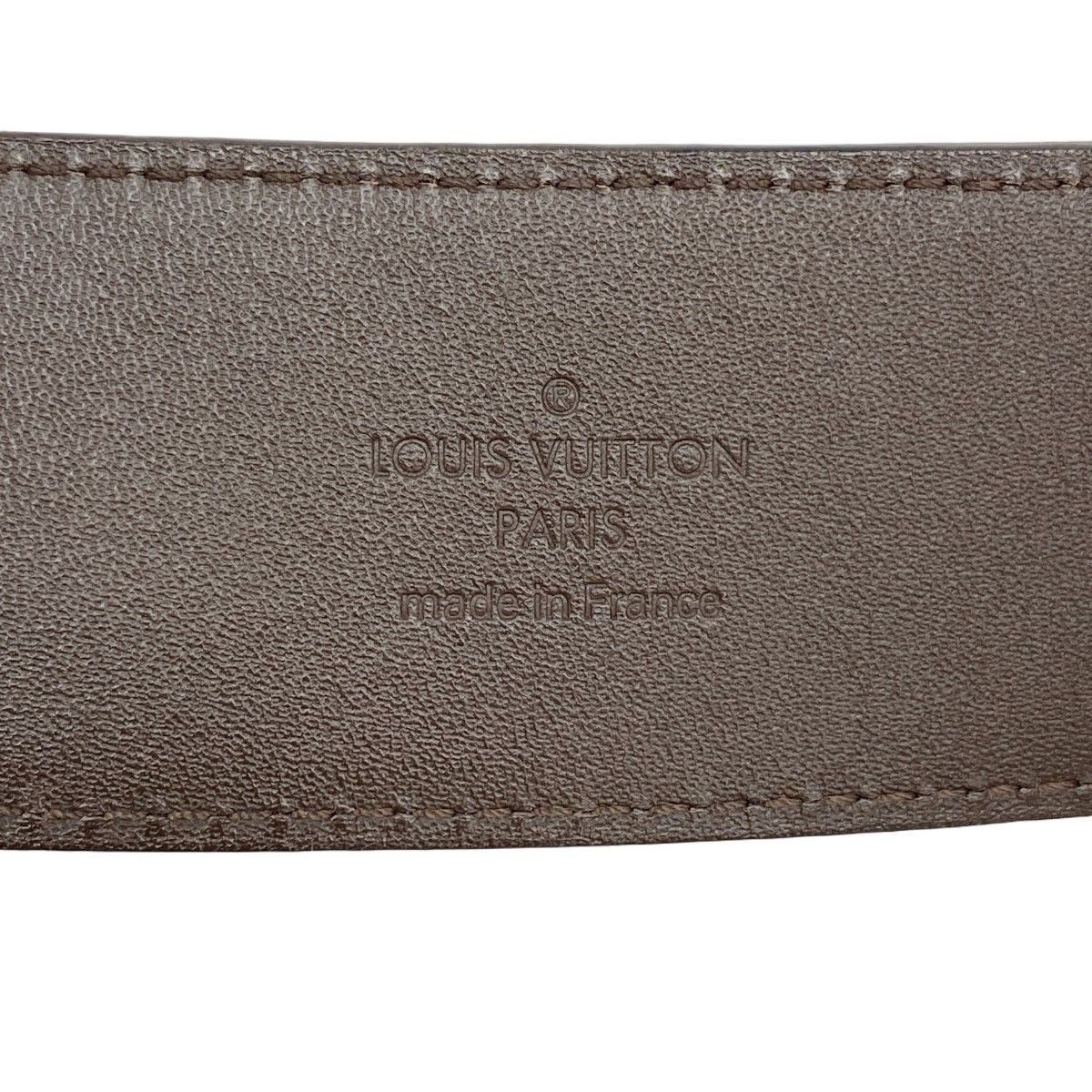 Louis Vuitton Belt Damier Ceinture LV Initial Ebene — view 2