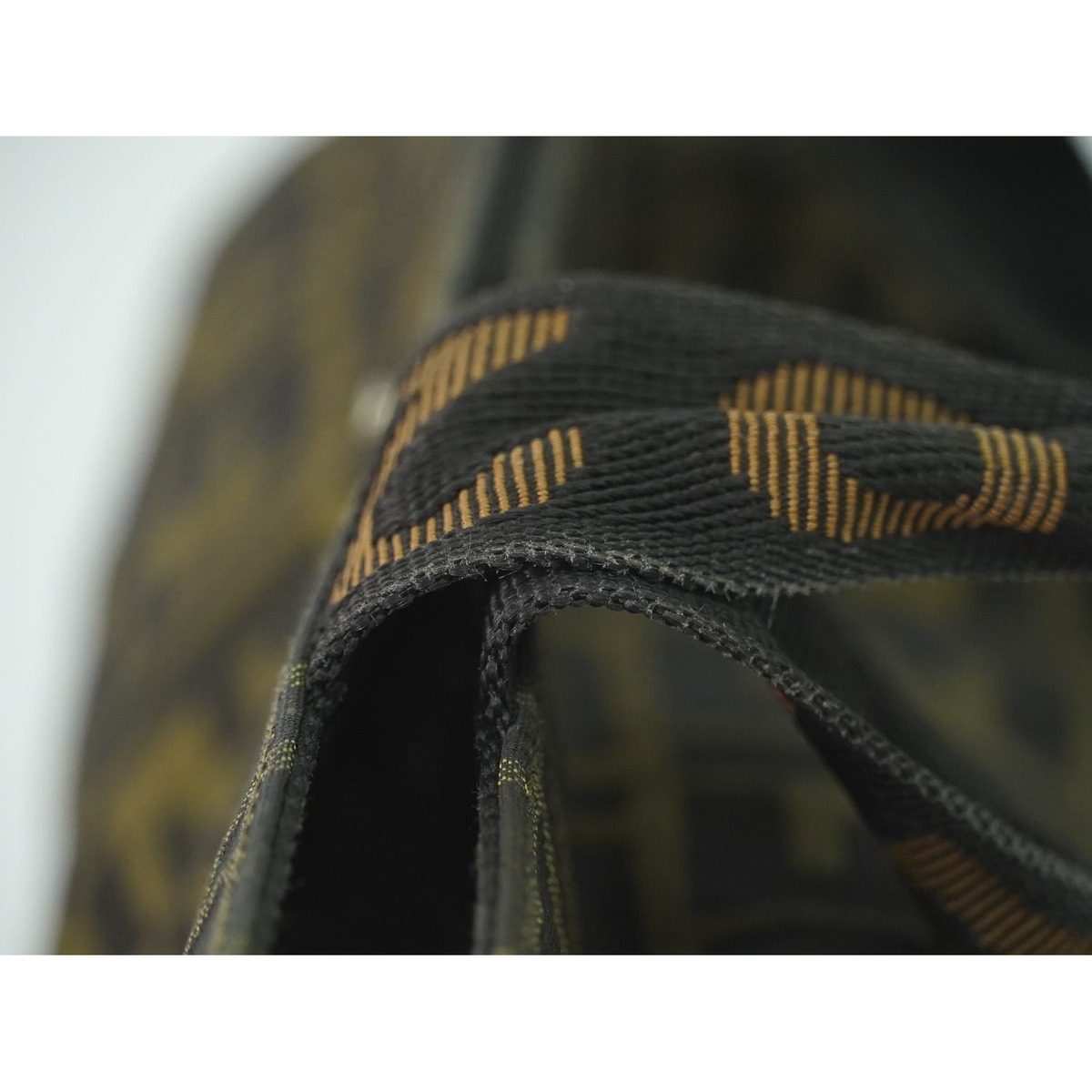 Fendi Zucca Tote Canvas Brown — view 6