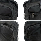 Prada Triangle Logo Tote Business Black Tessuto — view 4