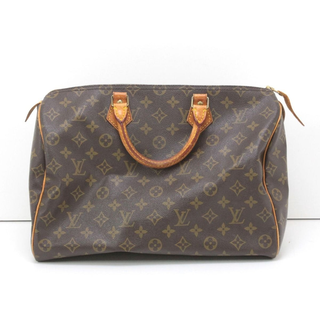 Louis Vuitton Monogram Speedy 35 Boston Bag