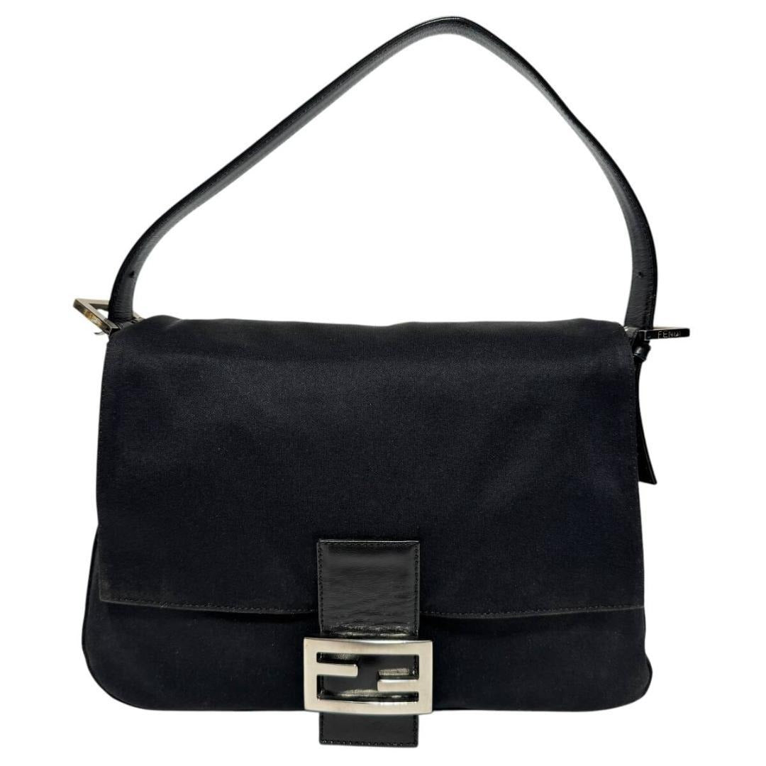 Fendi Mamma Baguette Jersey Bag