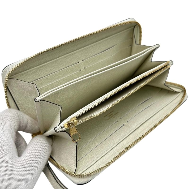 Louis Vuitton Monogram Round Zipper Portefeuille Cles Long Wallet — view 8