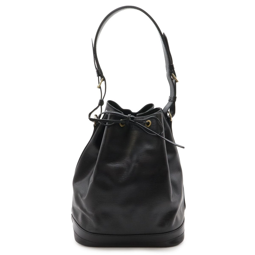 Louis Vuitton Epi Noe Shoulder Bag Semi Drawstring Noir Black