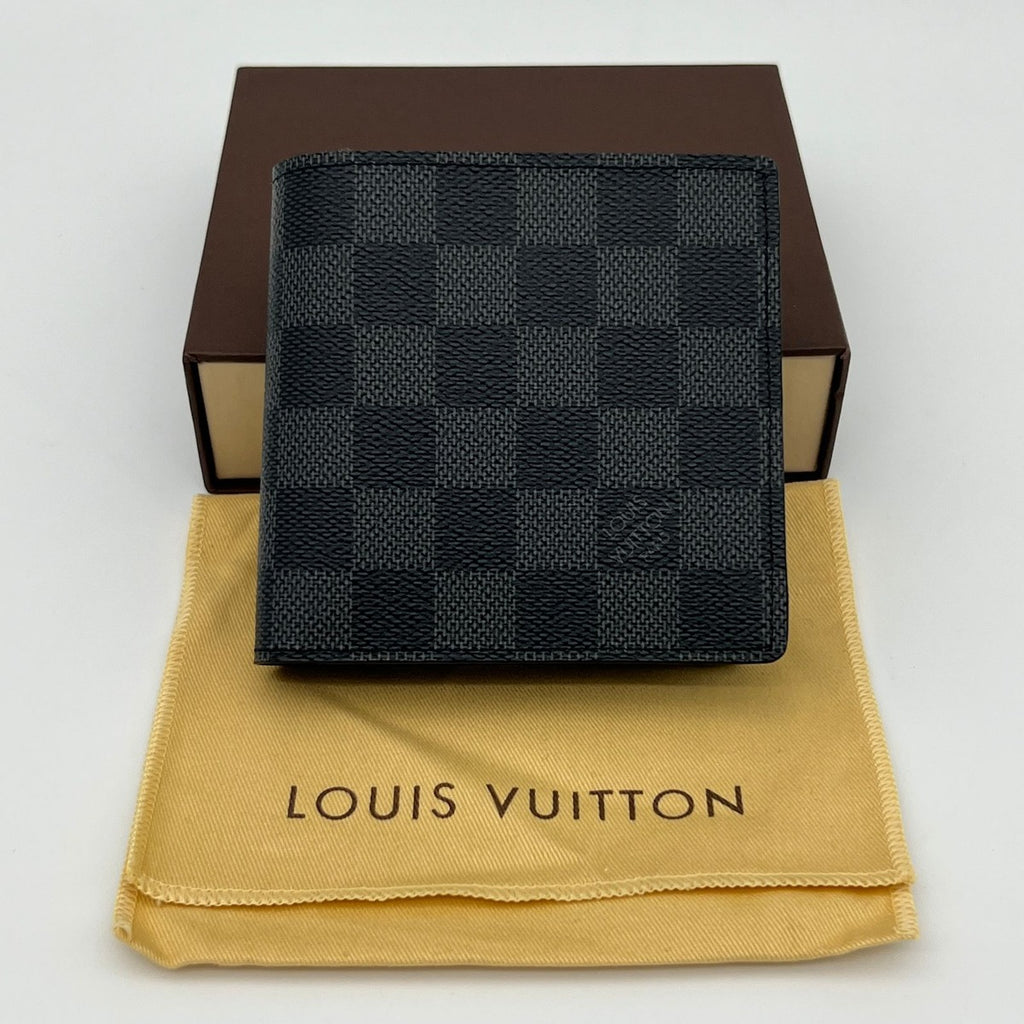 Louis Vuitton Damier Graphite Portefeuille Marco Bifold Wallet