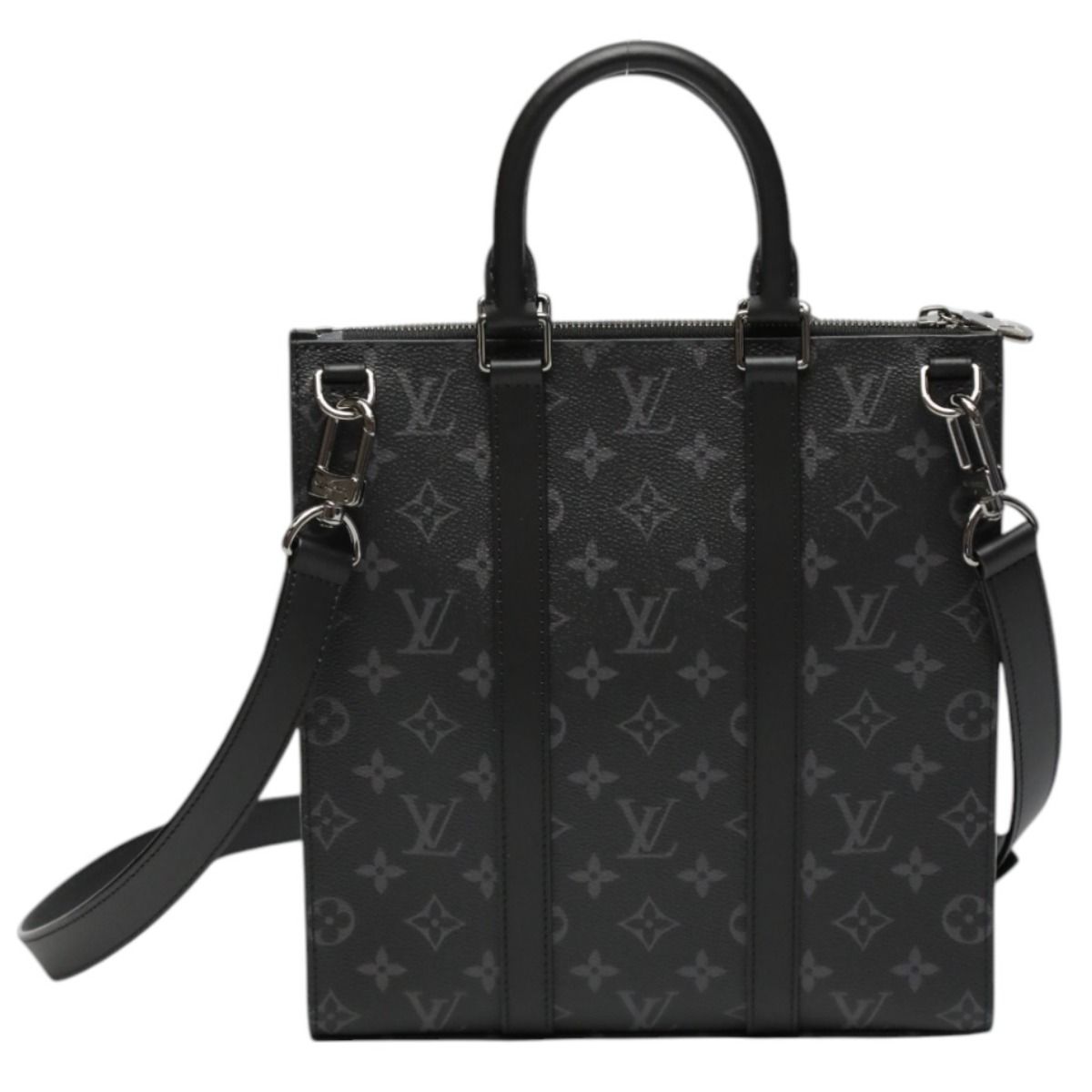 Louis Vuitton Monogram Eclipse Shoulder Bag Sac Plat Cross Tote — view 2