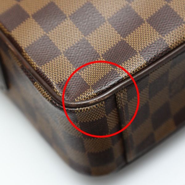 Louis Vuitton Damier Crossbody Shelton MM Shoulder Bag — view 9