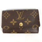 Louis Vuitton Key Case Multicles 6 Monogram Canvas Brown