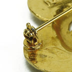 Chanel Coco Mark Brooch Accessories Flower Plated Gold Small Box — view 6
