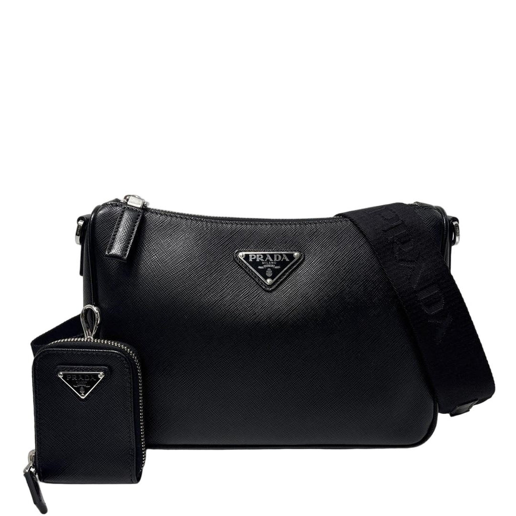Prada Saffiano Leather Shoulder Bag