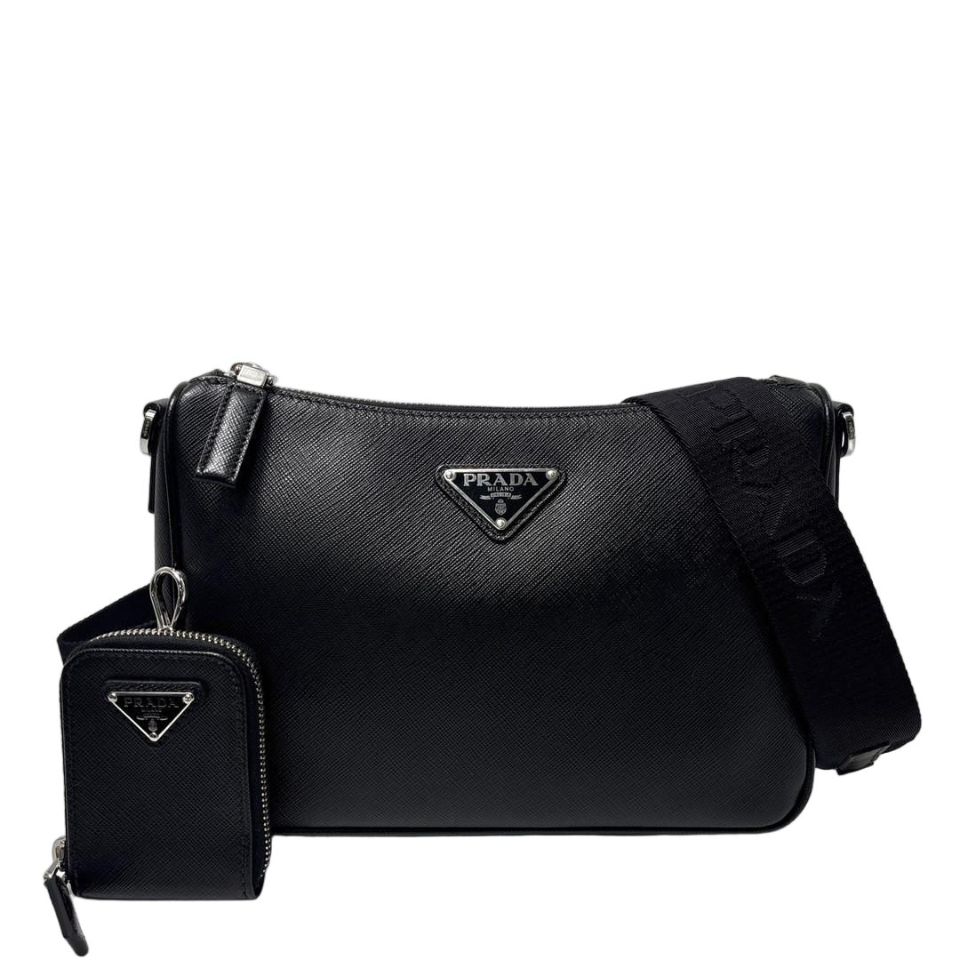 Prada Saffiano Leather Shoulder Bag