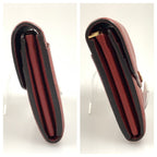 Louis Vuitton Monogram Empreinte Portefeuille Sarah Bifold Wallet Red — view 4