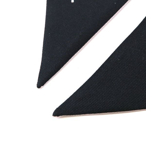 Chanel Floral Pattern Black & Pink Headband — view 7